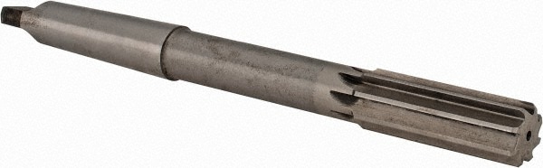 Made in USA 530U .9687 Chucking Reamer: 31/32" Dia, 10" OAL, 2-5/8" Flute Length, Morse Taper Shank, High Speed Steel Image