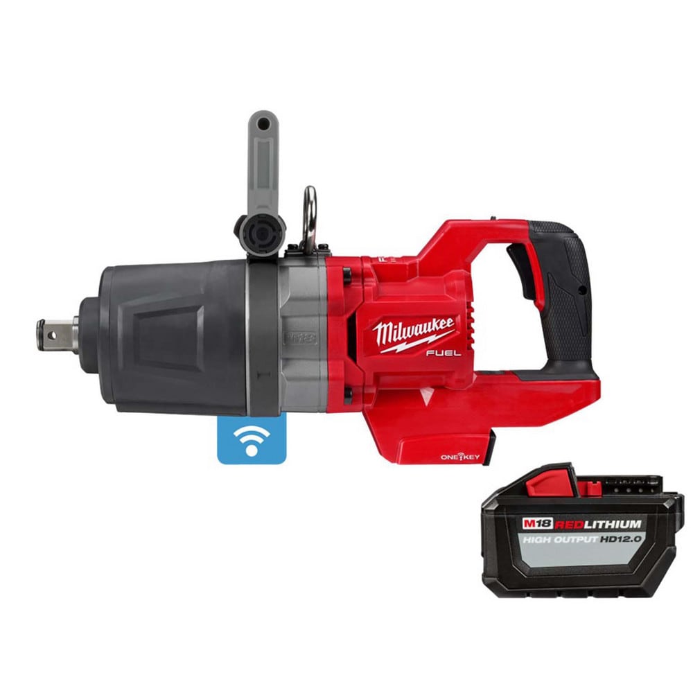 Cordless Impact Wrenches & Ratchets; Voltage: 18.00 ; Handle Type: D-Handle ; Speed (RPM): 1200 ; Torque (Ft/Lb): 2000 ; Brushless Motor: Yes ; Battery Chemistry: Lithium-ion