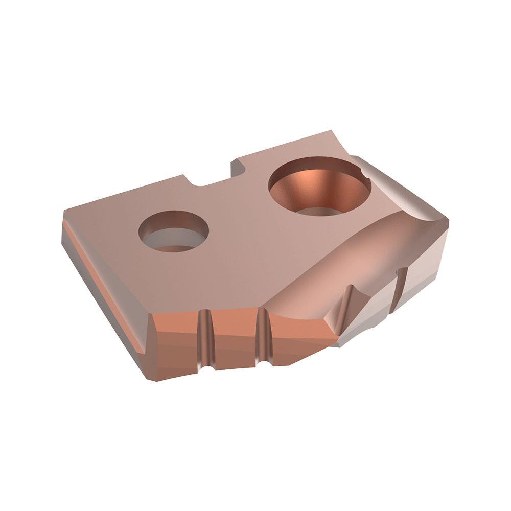 Spade Drill Insert: 11.5 mm Dia, Seat Size Z, Cobalt, 132 ° Point