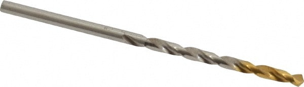 Jobber Drill: #33, 118 deg Point, High Speed Steel
