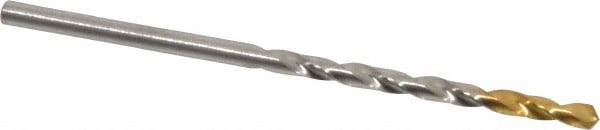Jobber Drill: #34, 118 deg Point, High Speed Steel
