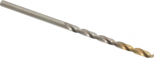Jobber Drill: #38, 118 deg Point, High Speed Steel