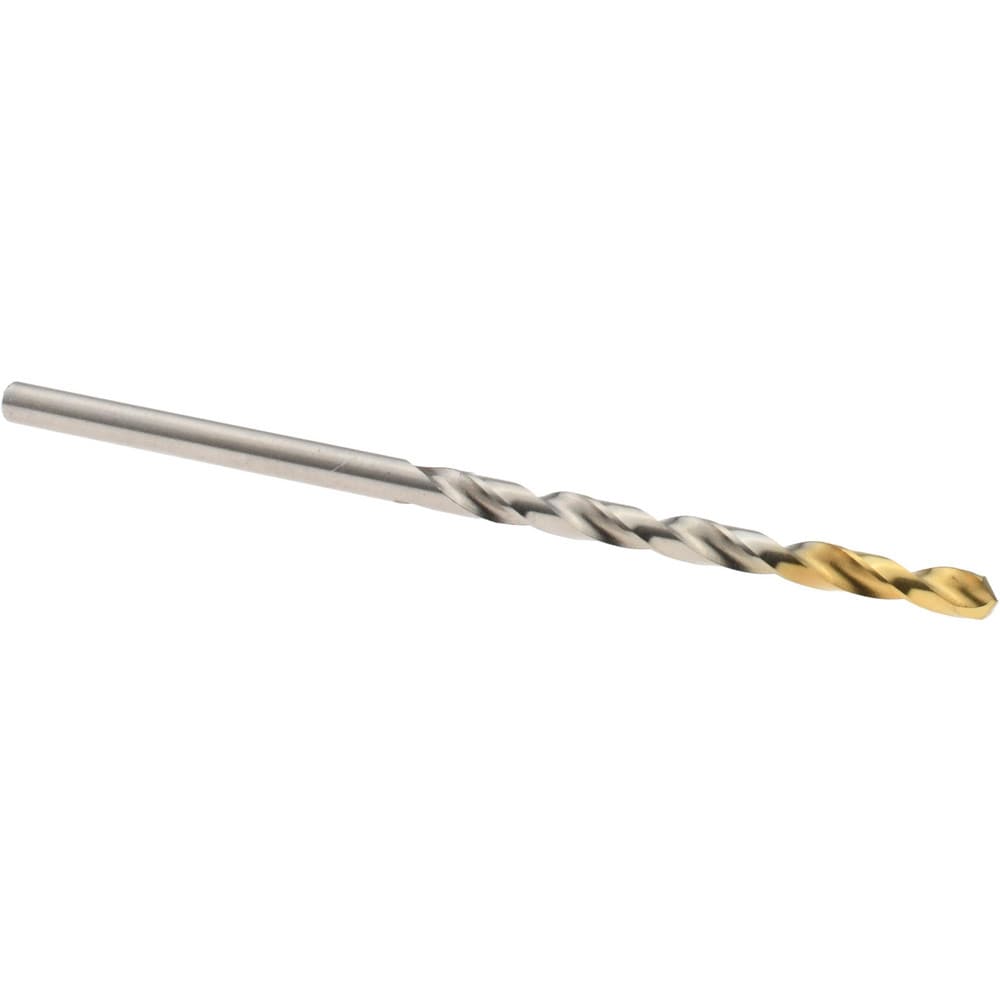 Jobber Drill: 3/32" Dia, 118 deg Point, High Speed Steel