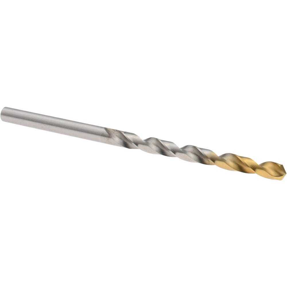 Jobber Drill: 9/64" Dia, 118 deg Point, High Speed Steel