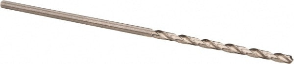 Jobber Drill: #60, 118 deg Point, High Speed Steel