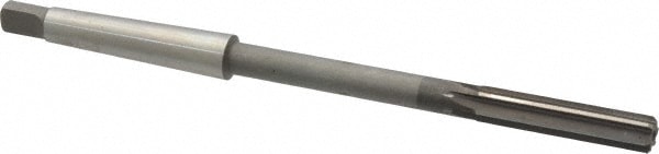 Value Collection ST0110024 Chucking Reamer: 3/8" Dia, 7" OAL, 1-3/4" Flute Length, Morse Taper Shank, High Speed Steel Image