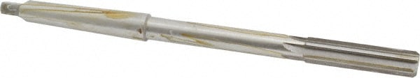 Value Collection ST0110028 Chucking Reamer: 7/16" Dia, 7" OAL, 1-3/4" Flute Length, Morse Taper Shank, High Speed Steel Image