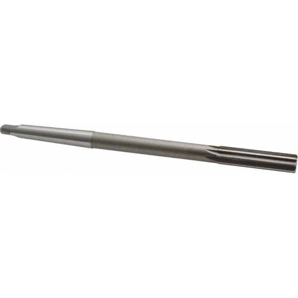 Value Collection ST0110032 Chucking Reamer: 1/2" Dia, 8" OAL, 2" Flute Length, Morse Taper Shank, High Speed Steel Image