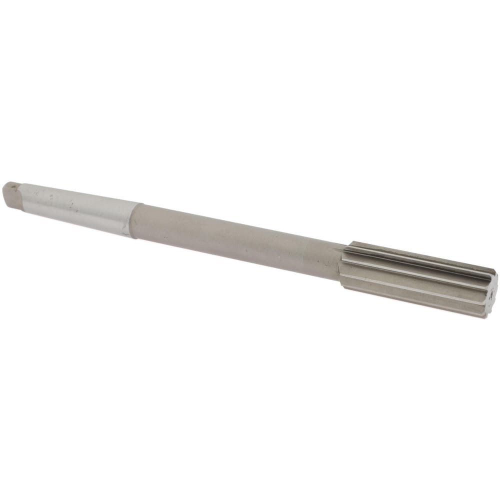 Value Collection ST0120056 Chucking Reamer: 7/8" Dia, 10" OAL, 2-5/8" Flute Length, Morse Taper Shank, High Speed Steel Image