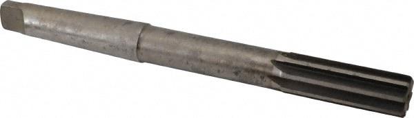 Value Collection ST0130060 Chucking Reamer: 15/16" Dia, 10" OAL, 2-5/8" Flute Length, Morse Taper Shank, High Speed Steel Image