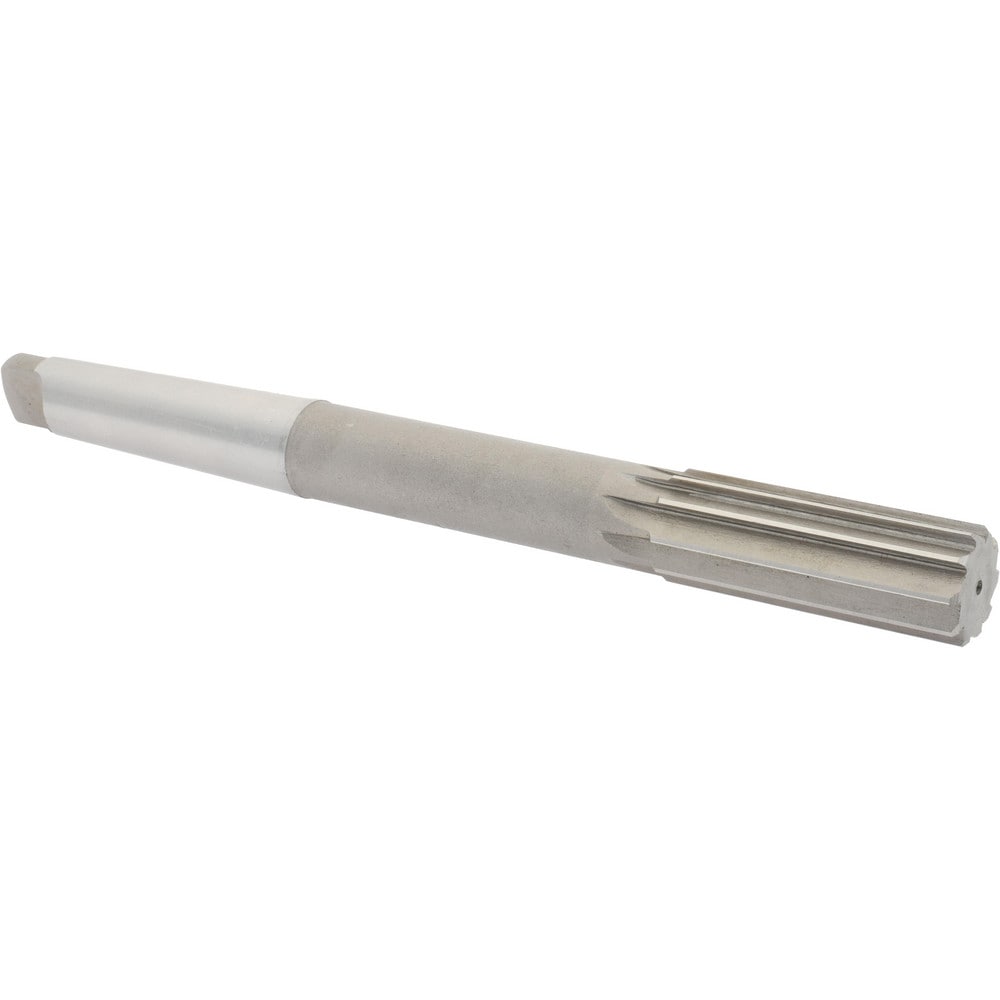 Value Collection ST0130100 Chucking Reamer: 1" Dia, 10-1/2" OAL, 2-3/4" Flute Length, Morse Taper Shank, High Speed Steel Image