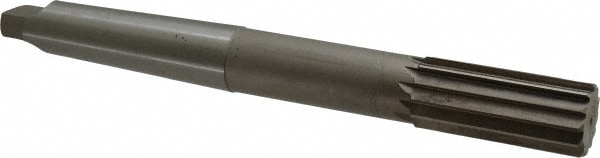 Value Collection ST0140120 Chucking Reamer: 1-5/16" Dia, 11-1/2" OAL, 3" Flute Length, Morse Taper Shank, High Speed Steel Image