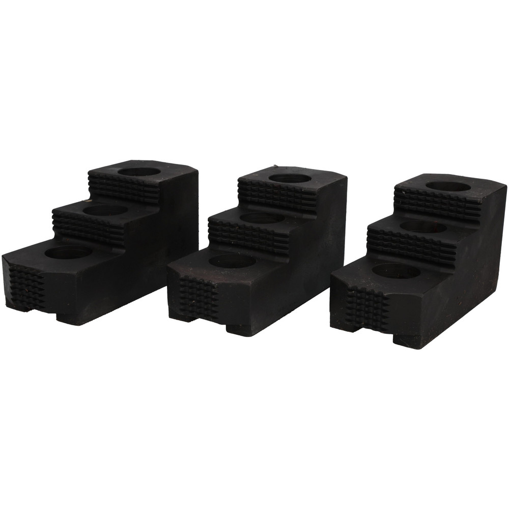 Lathe Chuck Parts DEEFIINE Wood Lathe Chuck Step Jaws - Black