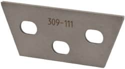 Cutoff & Grooving Support Blade for Indexables: Neutral, 1/8" Insert Width, Series Separator