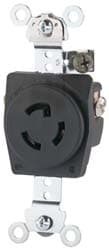 Cooper Wiring Devices CWL715R 277 VAC, 15 Amp, L7-15R NEMA, Self Grounding Receptacle 