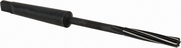 Value Collection ST0210016 Chucking Reamer: 1/4" Dia, 6" OAL, 1-1/2" Flute Length, Morse Taper Shank, High Speed Steel Image