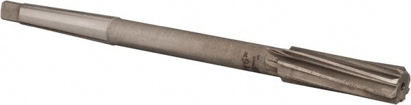 Value Collection ST0210036 Chucking Reamer: 9/16" Dia, 8" OAL, 2" Flute Length, Morse Taper Shank, High Speed Steel Image