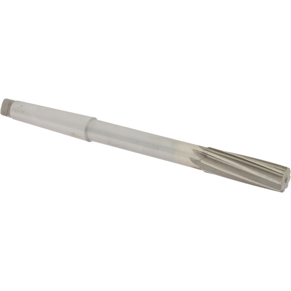 Value Collection ST0220044 Chucking Reamer: 11/16" Dia, 9" OAL, 2-1/4" Flute Length, Morse Taper Shank, High Speed Steel Image