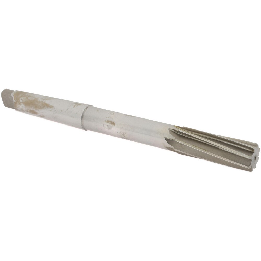 Value Collection ST0230060 Chucking Reamer: 15/16" Dia, 10" OAL, 2-5/8" Flute Length, Morse Taper Shank, High Speed Steel Image