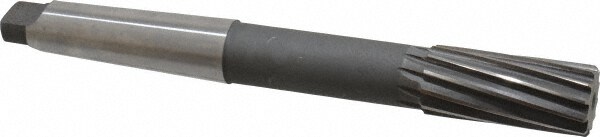 Value Collection ST0240120 Chucking Reamer: 1-5/16" Dia, 11-1/2" OAL, 3" Flute Length, Morse Taper Shank, High Speed Steel Image