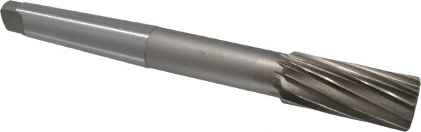 Value Collection ST0240128 Chucking Reamer: 1-7/16" Dia, 12" OAL, 3-1/4" Flute Length, Morse Taper Shank, High Speed Steel Image