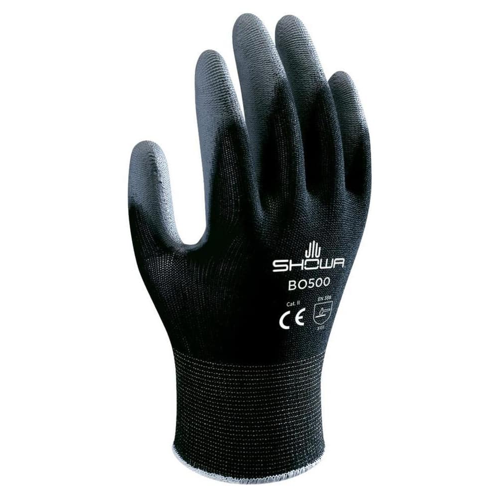 General Purpose Work Gloves: Medium, Polyurethane Coated