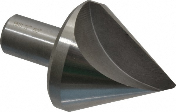 Value Collection SC1060200 2" Head Diam, 3/4" Shank Diam, 1 Flute 60° High Speed Steel Countersink Image