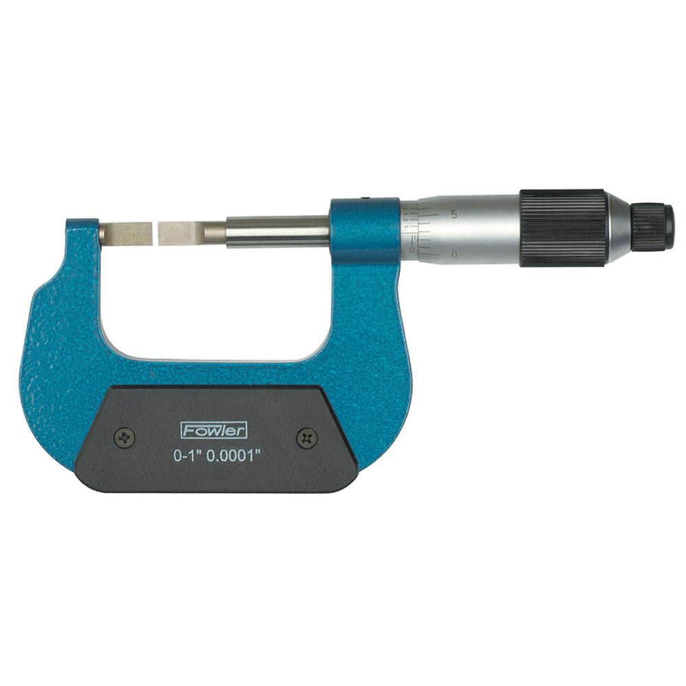 FOWLER 52-246-004-1 Blade Micrometer: 3 to 4", Mechanical 