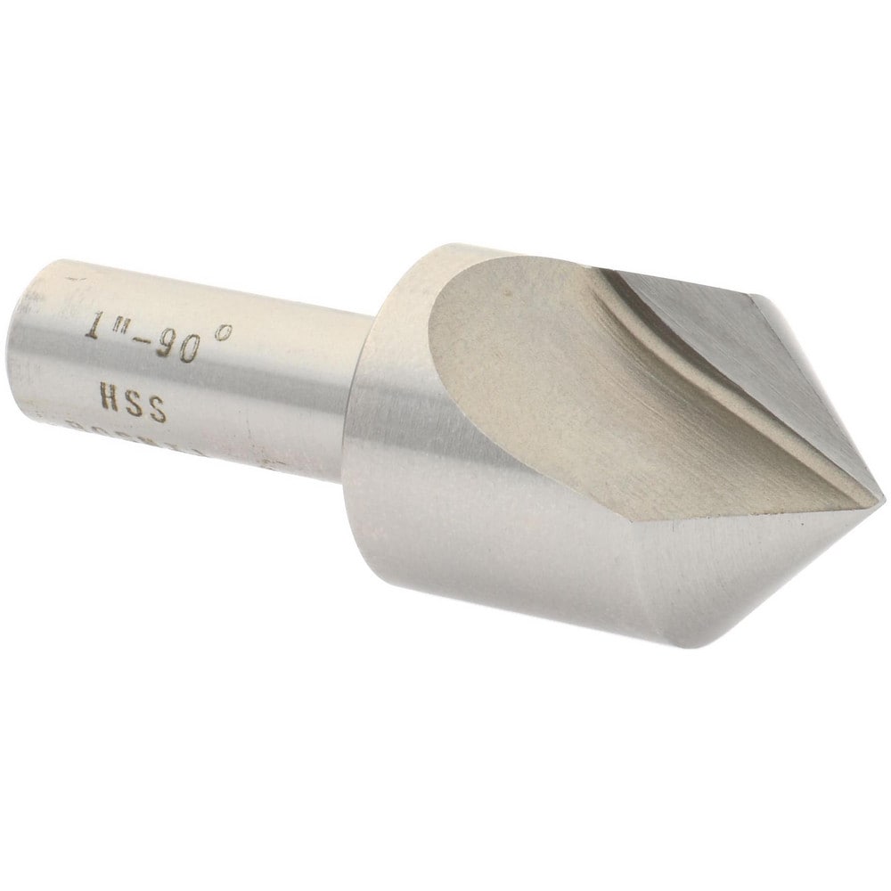 Value Collection SC1090100 1" Head Diam, 1/2" Shank Diam, 1 Flute 90° High Speed Steel Countersink Image