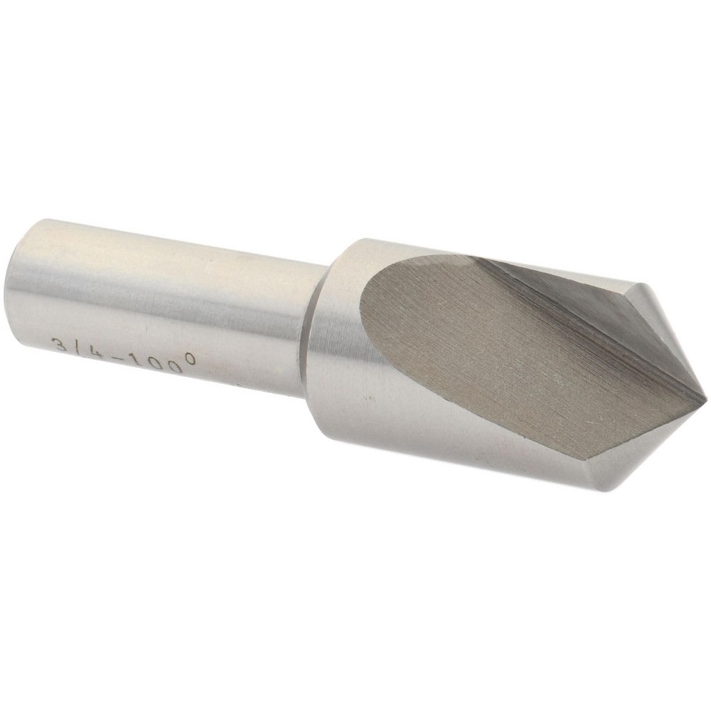 Value Collection SC10100048 3/4" Head Diam, 1/2" Shank Diam, 1 Flute 100° High Speed Steel Countersink Image