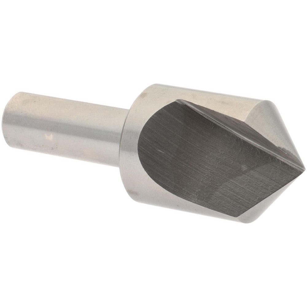 Value Collection SC10100100 1" Head Diam, 1/2" Shank Diam, 1 Flute 100° High Speed Steel Countersink Image