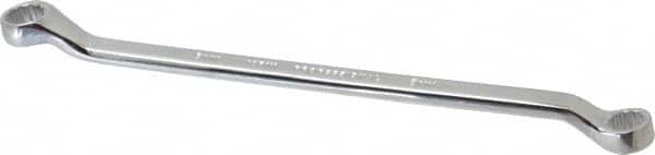 Box End Offset Wrench: 8 x 9 mm, 12 Point, Double End