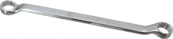 Box End Offset Wrench: 22 x 24 mm, 12 Point, Double End