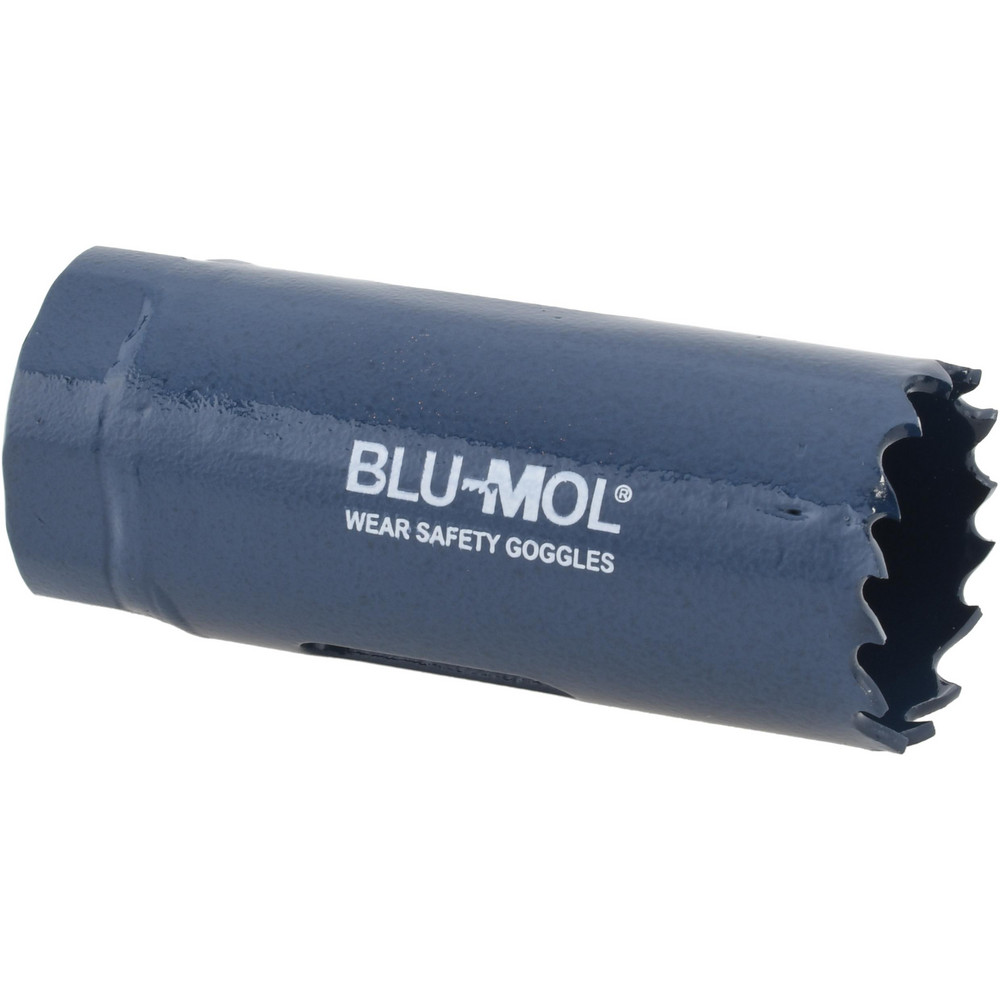 Hole Saw: 1-3/4" Saw Dia, 1-7/8" Cut Depth - Bi-Metal, Toothed Edge