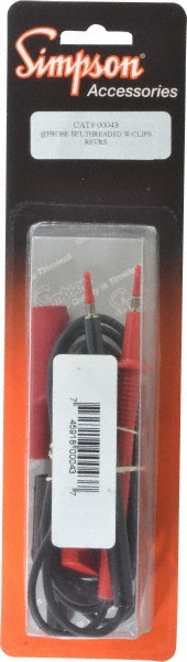 Probe Set: Use with Analog Multimeter