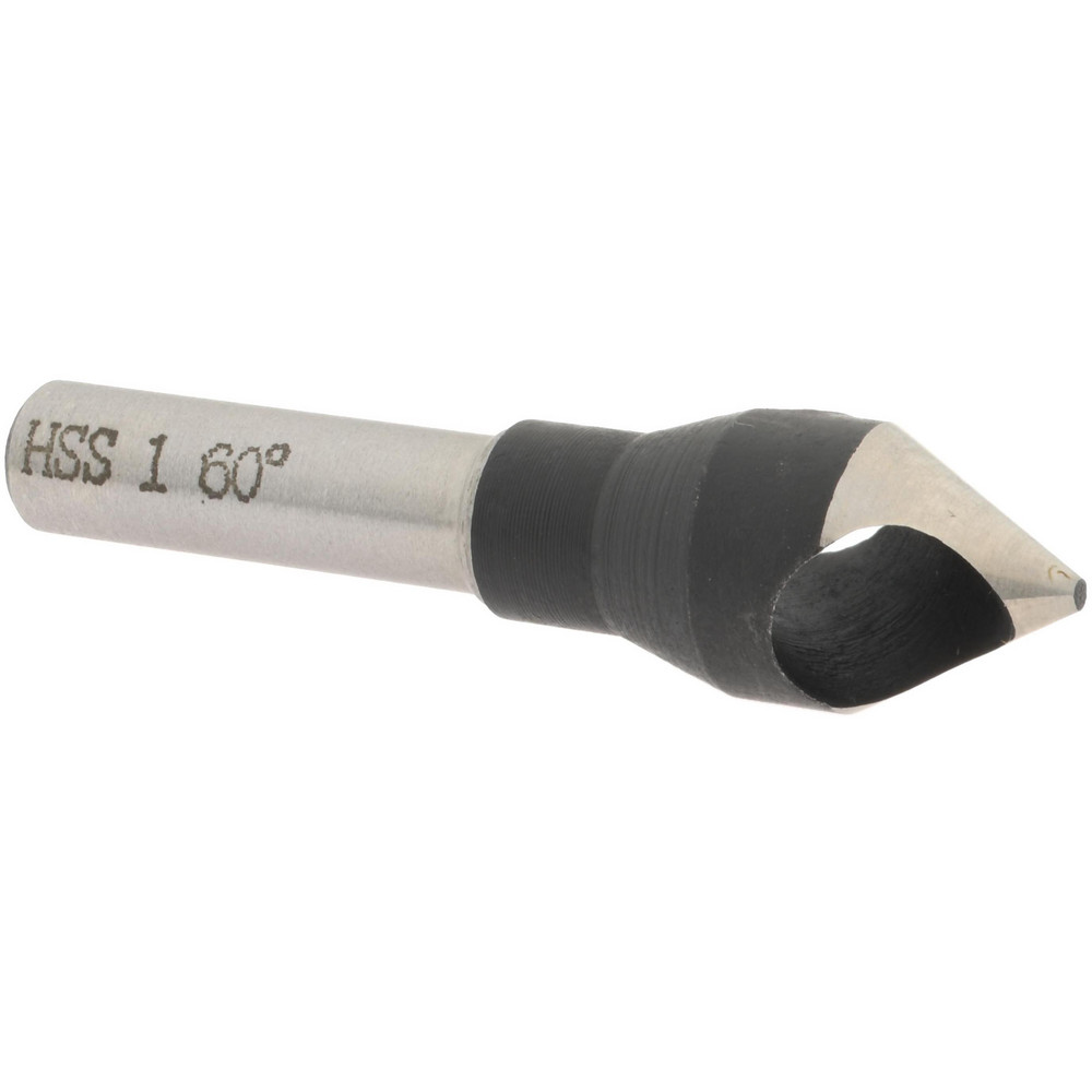 Value Collection Countersink 60 ° Included Angle, 0 Flutes, High Speed Steel, Right Hand Cut
