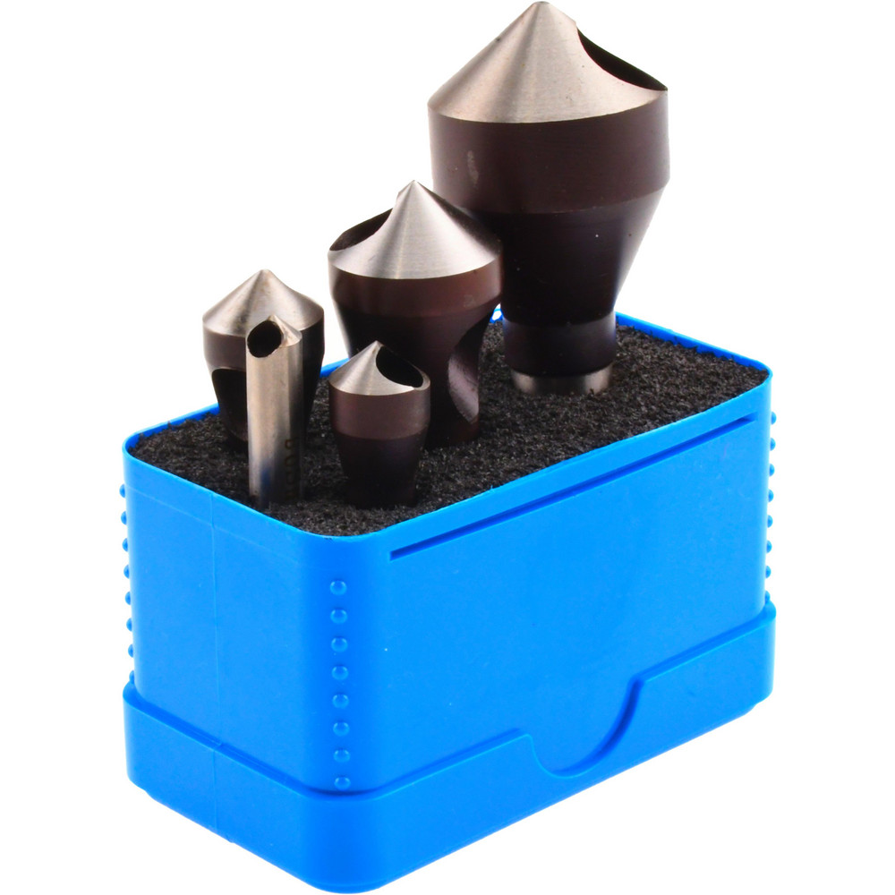 Value Collection - Countersink Set: 5 Pc, 1/16 to 9/16