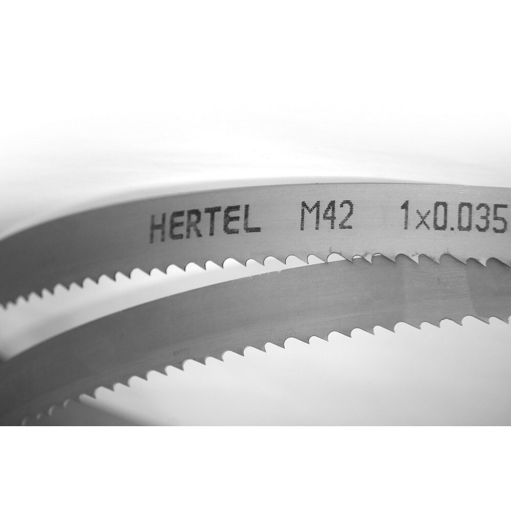 Hertel Welded Bandsaw Blade 13 2 Long X 1 Wide X 00350 Thick 3 4 Tpi Msc Industrial 