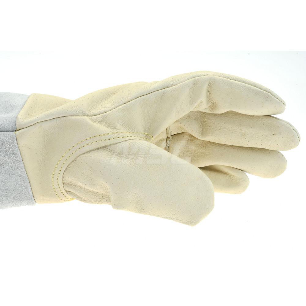 PROSAFE Welding Gloves PROSAFE Leather, Left Hand, for MIG & TIG MSC Industrial Supply Co.