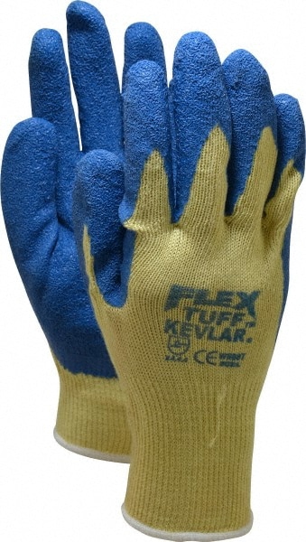 U-520003- ELITE (CUT A4) 13 Gauge Yellow Cut Resistant Yarn Gloves