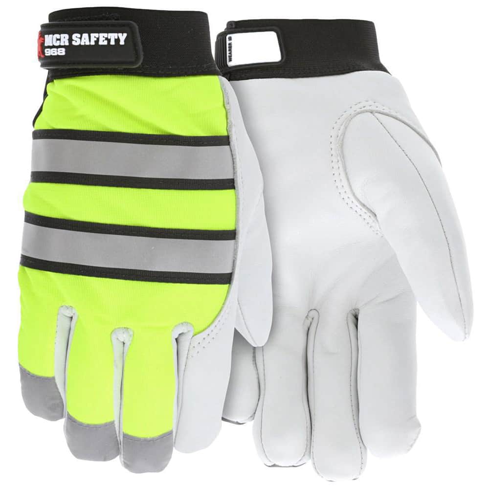 Gloves: Size L, Thinsulate-Lined, Goatskin