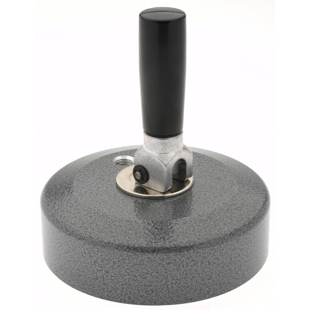 Indicator Vacuum Bases; Includes Holder: No ; On/Off Switch: Yes ; Mount Type: Dovetail; Stem ; Fine Adjustment: Yes ; Thread Size: M8x1.25; M8x1.25 ; Base Diameter: 88.9mm; 88.9in