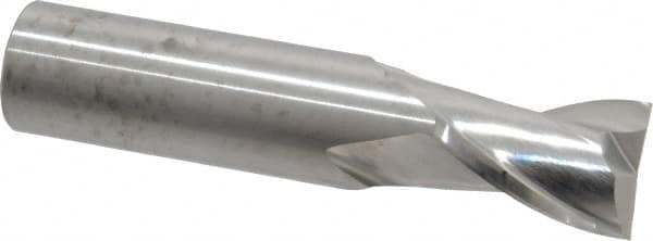 RobbJack S1-201-24 Square End Mill: 3/4 Dia, 1 LOC, 3/4 Shank Dia, 3-1/2 OAL, 2 Flutes, Solid Carbide 