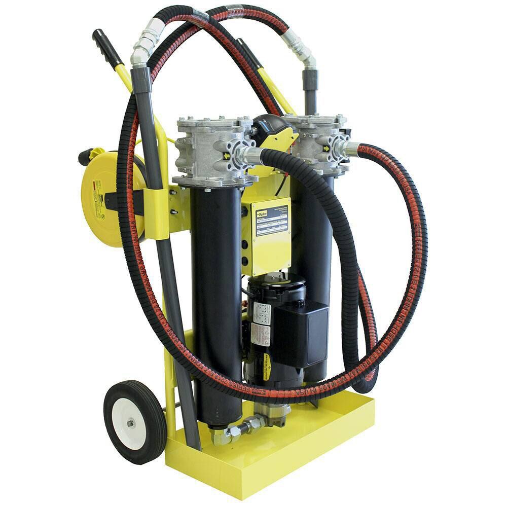 Portable Filtration Systems & Parts; Filter Media: Microglass ; Maximum Flow Rate: 10.0 ; Flow Rate: 10.0 ; Minimum Working Temperature: -40F ; Overall Width: 21 ; Overall Height: 42.99in