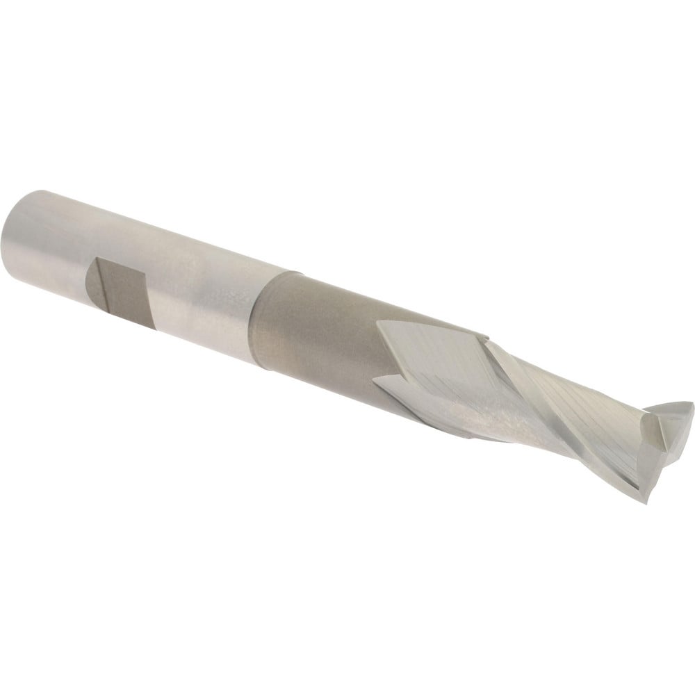 Hertel E1033032 Square End Mill: 1/2 Dia, 1 LOC, 1/2 Shank Dia, 4 OAL, 2 Flutes, High Speed Steel Image