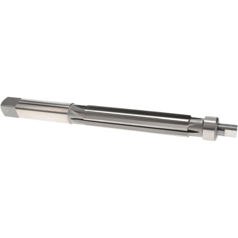 7/8" Reamer Diam, 0.006 Max Expansion, Straight Shank, 4" Flute Length, Hand Expansion Reamer