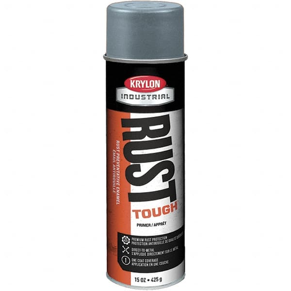 Rust-Oleum - Rustproof Enamel Spray Paint: Stainless Steel, Gloss, 15 oz -  41969460 - MSC Industrial Supply