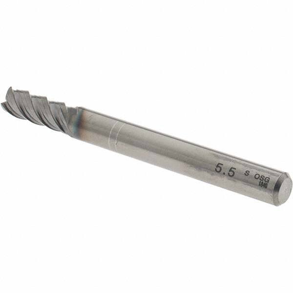 Osg 55mm 13mm Loc 6mm Shank Diam 60mm Oal 4 Flute Solid Carbide Square End Mill