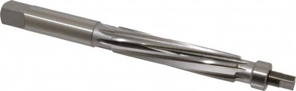 7/8" Reamer Diam, 0.006 Max Expansion, Straight Shank, 4" Flute Length, Hand Expansion Reamer