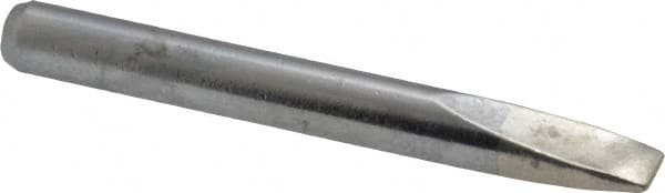 Hexacon Electric HT313X Soldering Iron Semi-Chisel Tip: 0.188" Point Width, 2.25" Long, 1/4" Dia 